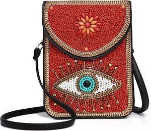 Small Crossbody Bag Women Designer Gypsy Cell Phone Bag Shoulder Wallet - Picture 1 of 6