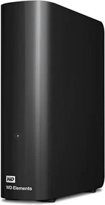 WD 8TB Elements Desktop External Hard Drive USB 3 storage WDBWLG0080HBK-NESN - Picture 1 of 5