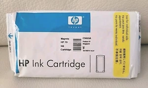 OEM Genuine 130ml HP 70 MAGENTA C9453A DesignJet Ink Cartridge, Expired **SEALED - Picture 1 of 3