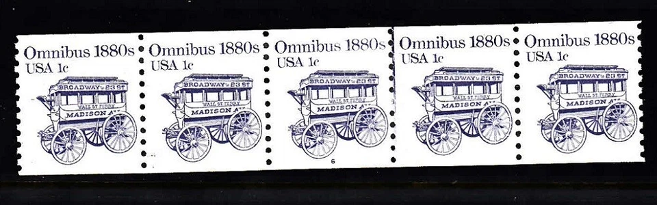 USA PNC SC# 1897 OMNIBUS  1c -W. A.- PNC5 MNH - PL# 6 - Image 1 of 1