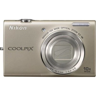 Nikon COOLPIX S6200 Digital Camera 16MP 10x Optical Zoom Touch Screen Viewfinder - Image 1 of 4