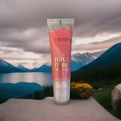 Lancome JUICY TUBES Tickled Pink .33 oz / 10ml NEW - Image 1 of 2