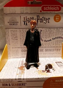 Schleich Harry Potter Ron und Scabbers 4 Zoll Figurenset NEU AUF LAGER - Bild 1 von 5