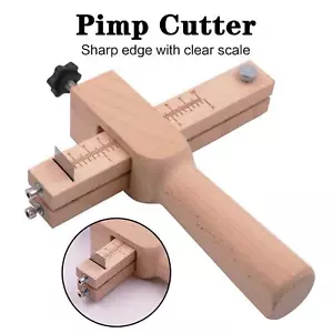 Leather Strap Cutter Set Belt Cutting Splitter Paring Craft Skiver DIY NEW - Picture 1 of 11