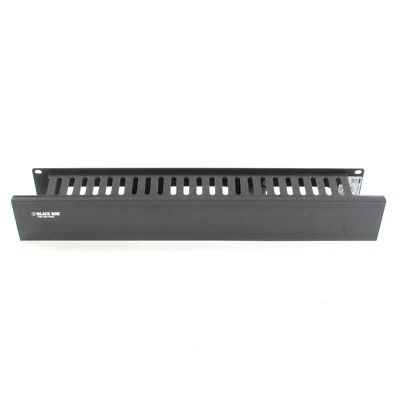 Black Box RMT102A-R3 Rackmount Cable Raceway Horizontal Panel 2U Single Sided - Image 1 of 3