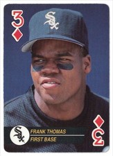 1994 Bicycle Baseball Aces Playing Cards #3D Frank Thomas Chicago White Sox