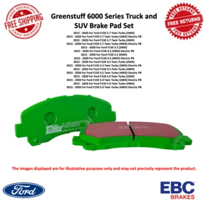 EBC Greenstuff 6000 Brake Pad Set Front For 2015-2020 Ford F-150 2WD / 4WD - Picture 1 of 5