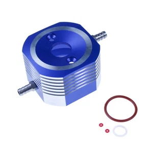 Alloy CNC Water Cooling Jacket for 26 29CC Zenoah RCMK Marine G260 G270 G290 PUM - Picture 1 of 27