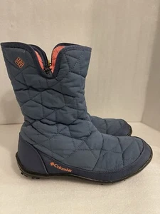 Herren Columbia Steppstiefel Thermo Reflektierend Omni-Heat Größe 6/24cm Blau - Bild 1 von 10