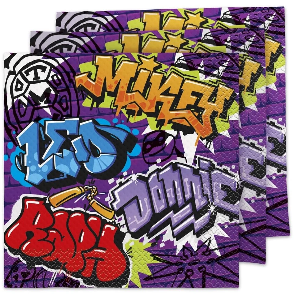 Unique Industries Teenage Mutant Ninja Turtle Mayhem Lunch Napkins, - Image 1 of 1