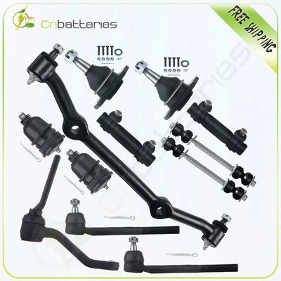 For Chevrolet GMC S-10 Sonoma Blazer 2WD Ball Joint Tie Rod Steering Kit 14 PCS - Image 1 of 4