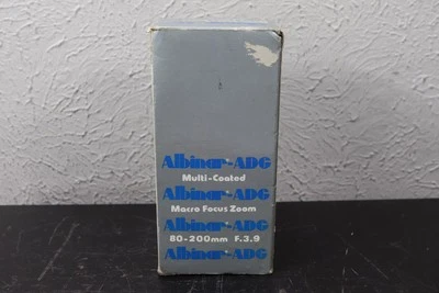 New Albinar ADG 80-200mm 1:3.9 Macro Zoom Lens 55mm - Image 1 of 3