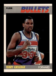 1987 Fleer #18 Terry Catledge RC NM/NM+ X3415790 - Picture 1 of 3