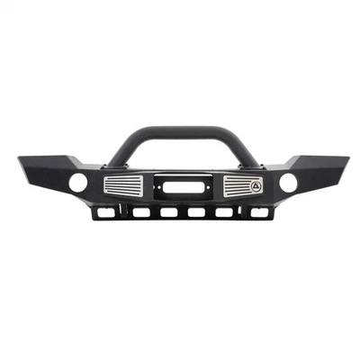 Smittybilt 76892 XRC Atlas Front Bumper - Black For 2007-2018 Jeep Wrangler JK - Image 1 of 4