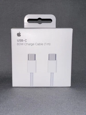 Apple 60W USB-C Fast Charging Cable 3.3ft (1m) A2795 - MW493AM/A  Fast Shipping! - Image 1 of 3
