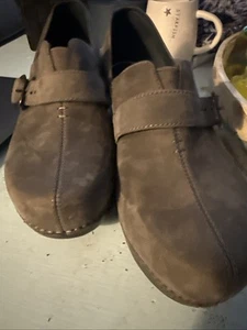 Dansko Tamara Gris Cuero Nobuck Talla 40 - Imagen 1 de 11