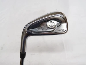 Used LH Titleist T200 Single 5 Iron True Temper AMT Black S300 Stiff Flex Steel - Picture 1 of 6