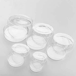 Glassware 60-200mm Distillation 1-10pcs Laboratory Petri dishes Chemistry - Picture 1 of 36