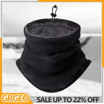 Snood Neck Warmer Scarf Winter Thick Fleece Thermal Windproof Balaclava Mask UK - Image 1 of 4