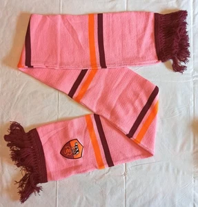Sciarpa AS ROMA cm 150 Acrilico ROSA - Foto 1 di 5