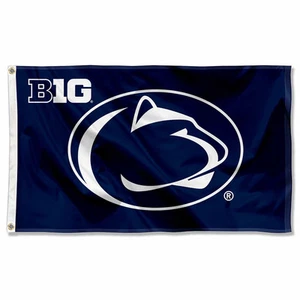 Penn State University PSU Big 10 Flag 3x5 Banner - Picture 1 of 7