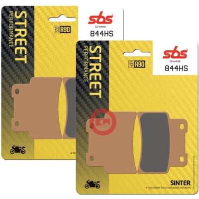 SBS 844HS KIT PASTIGLIE FRENO ANTERIORE APRILIA MANA / MANA GT 850 2007-2016 Foto 1 de 4