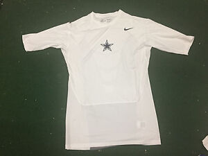 NIKE Pro Combat Dri-Fit Dallas Cowboys Compression Shirt Short Mid Long Sleeve