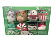 Squishmallows 2022 Holiday Bright & Holiday Classic Ornament Collection Set