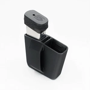 DOUBLE MAGAZINE POUCH FOR SPRINGFIELD HELLCAT - RH SHOOTER - Belts Up To 1.5" - Picture 1 of 5