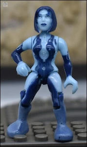 HALO MEGA BLOKS AZUL UNSC AI CORTANA MINI FIGURA 97380 CXK90 BROADSWORD STRIKE - Imagen 1 de 4