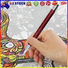 AU Luminous Diamond Painting Tool Point Drill Pen Cross Stitch Sticker (Red)