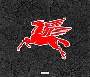 Mobil Pegasus - Car Sticker For Window, Bumper or Others - Picture 1 of 12