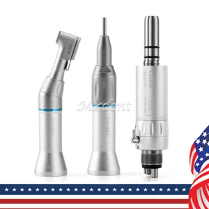 COXO Dental langsame niedrige Geschwindigkeit Gegenwinkel gerade Handstück Luftmotor 4 Löcher - Bild 1 von 30