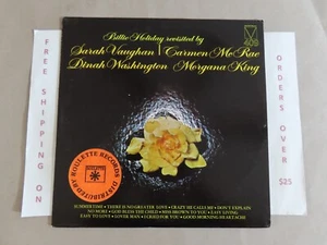 VA BILLIE HOLIDAY REVISITED LP SARAH VAUGHAN DINAH WASHINGTON CARMEN MCRAE - Picture 1 of 3