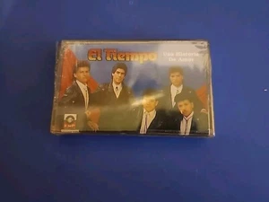 CASSETTE-EL TIEMPO-UNA HISTORIA DE AMOR/CHAMACO MODERNO-1992 LUNA-NUEVO - Picture 1 of 2