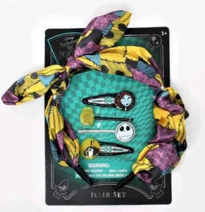 Disney The Nightmare Before Christmas Headband Hair Set Bundle Bobby Pins Clips - Picture 1 of 3