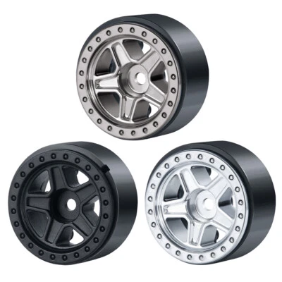 4PCS Plastik Wheels Felgen für Axial 1/24 RC SCX24 90081 Crawler Car - Bild 1 von 4