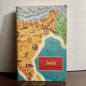 American Geographical Society Around The World Program India 1957 R. Kingsbury - Picture 1 of 4