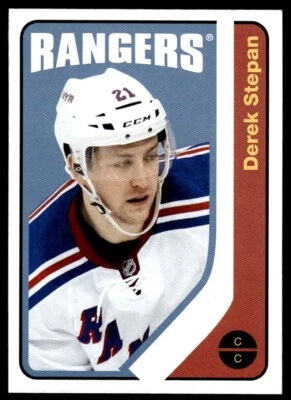 2014-15 O-Pee-Chee RETRO  Derek Stepan New York Rangers #161 R17 - Image 1 of 2