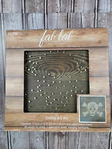 Fab lab autumn craft string art kit - Skull and crossbones - Picture 1 of 2
