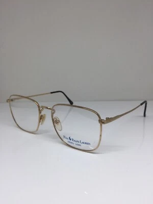 Новый винтажный Polo Ralph Lauren Polo Classic XV очки C. золото 54 мм сделано в Японии - Изображение 1 из 4