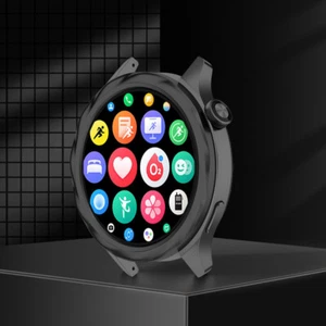 Metal Bezel Ring Tempered Glass Film for Xiaomi Watch S4/S3(Black Thread) - Zdjęcie 1 z 8