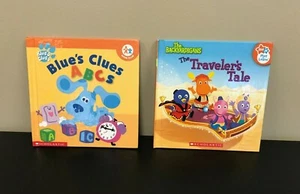 The Backyardigans Traveler's Tale & Blue's Clues ABCs Hardback Books Scholastic - Picture 1 of 10