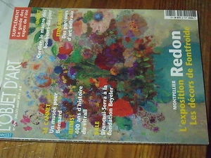 5µ?  Revue L'Estampille L'Objet d'Art n°470 G.Cordié Vitrail O.Redon Serra - Picture 1 of 1