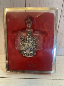 Lenox Winter Scenes Carolers Christmas Ornament Silverplated w/Box - Picture 1 of 3