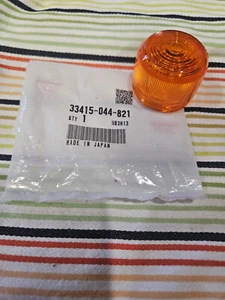 HONDA 33415-044-821 Z50 DAX Orange Indicator Lens - Picture 1 of 1