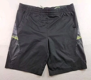 Tek Gear Basketball Shorts Mens Large Black Drawstring Polyester 42 Waist - Picture 1 of 7