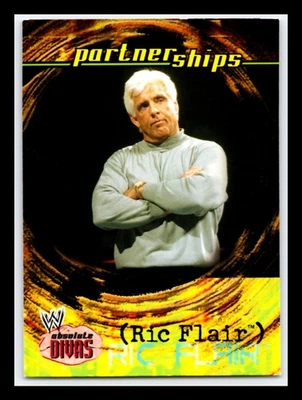 Ric Flair - 2002 Fleer WWE Absolute Divas #60 - The Nature Boy - Wooooo - Image 1 of 2