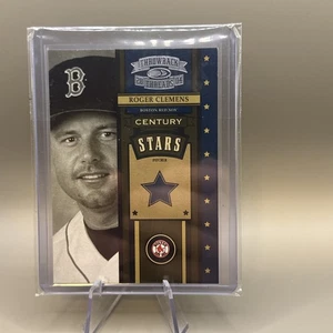 2004 Donruss Throwback Threads Century Stars /1500 Roger Clemens #CS-50 - Bild 1 von 2