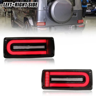 Luces traseras de freno ahumadas para Mercedes Benz W463 Clase G 1999 00-2018 Foto 1 de 4